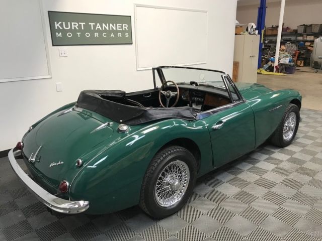 1965 Austin Healey 3000 4-SPEED OD. 60-SPOKE CHROME WIRES - photo 5