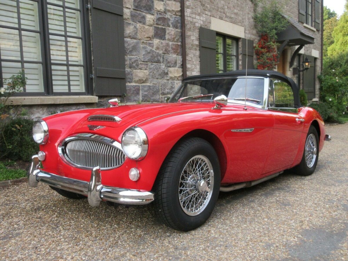 1965 Austin Healey 3000 with 5 speed transmission, original tranny included 1965 Austin Healey 3000