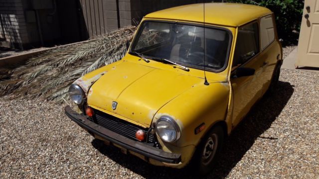 1965 Austin Mini project car 1965 Mini Classic Mini