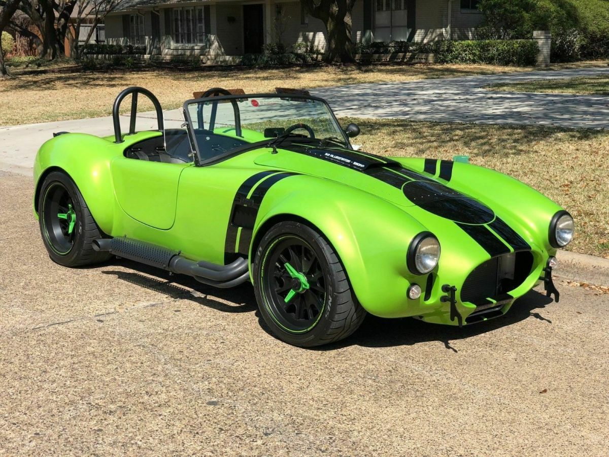 1965 BACKDRAFT COBRA REPLICA- ONLY 3714 MILES!! 450+ HP !! PRISTINE CONDITION! 1965 Shelby Cobra Black Out
