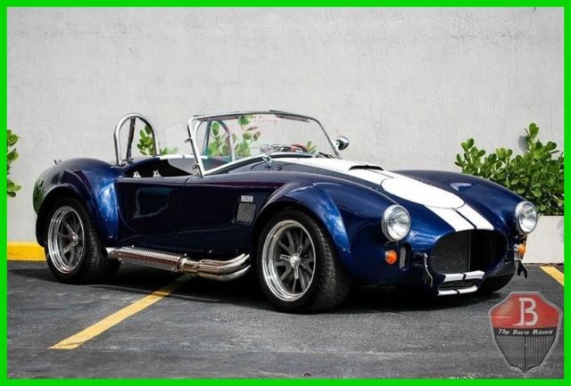 1965 BACKDRAFT RACING SHELBY AC COBRA FLORIDA CAR HIGH-END BUILD COUPE 1965 Shelby Cobra BACKDRAFT RACING HIGH-END BUILD 1965 SHELBY COBRA
