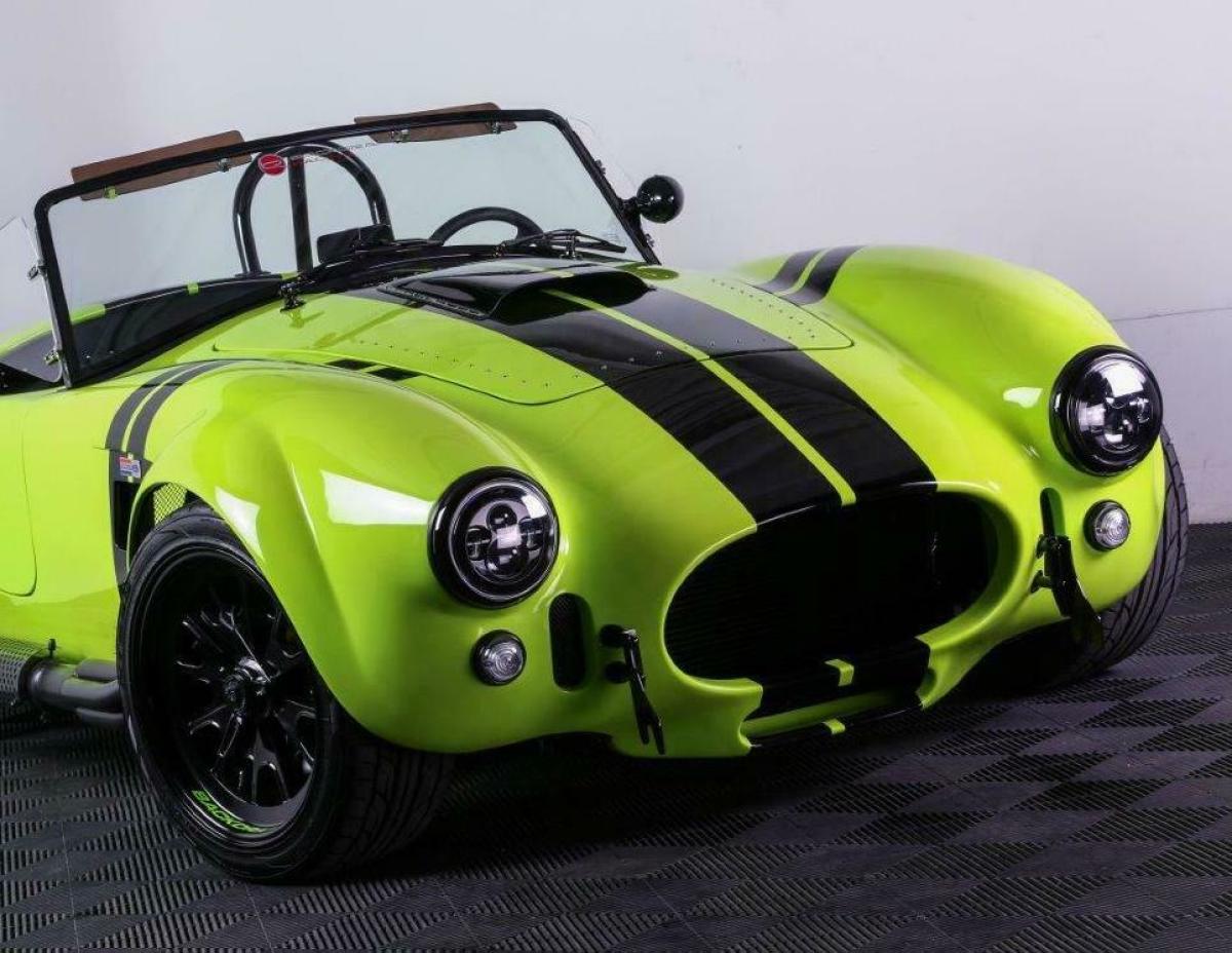 1965 Shelby Cobra Black leather cross stitch - photo 2