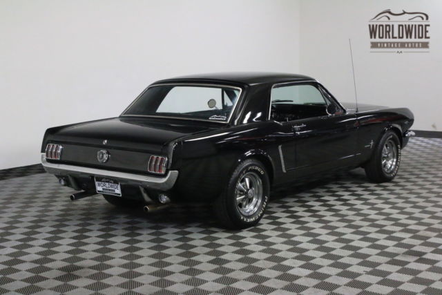 1965 Ford Mustang FACTORY BLACK ORIGINAL 289 CAR 4 SPEED - photo 12