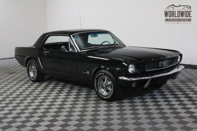 1965 Ford Mustang FACTORY BLACK ORIGINAL 289 CAR 4 SPEED - photo 4