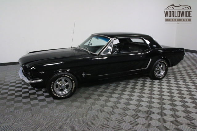 1965 Ford Mustang FACTORY BLACK ORIGINAL 289 CAR 4 SPEED - photo 5
