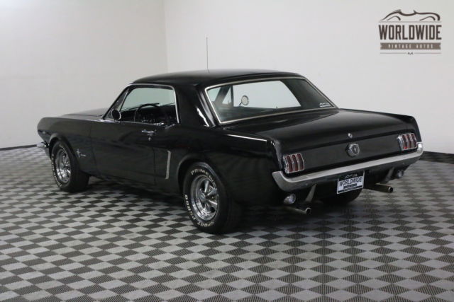 1965 Ford Mustang FACTORY BLACK ORIGINAL 289 CAR. MANUAL! - photo 11
