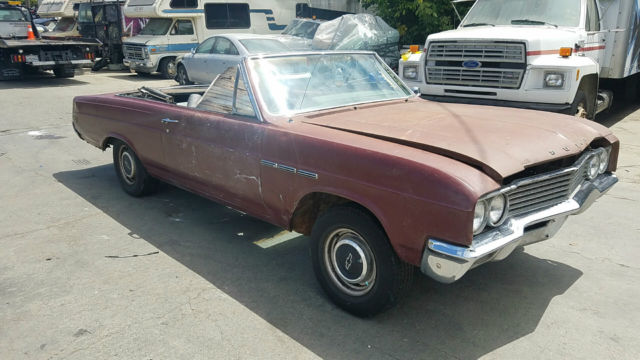 1965 Buick Gran Sport Skylark Convertible Coupe GS350 GS California Video Rare! 1965 Buick Skylark GS 350