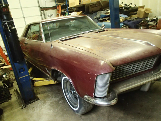 1965 Buick Riviera Gran Sport Number Matching Super Wildcat Dual Quad Barn Find 1965 Buick Riviera Gran Sport