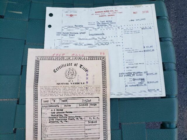 1965 Buick Riviera AC COUPE - photo 12