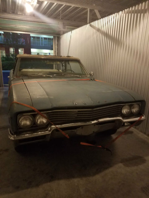1965 Buick Skylark GS Gran Sport Convertible - Project, Classic Muscle Car 1965 Buick Skylark GS Gran Sport Convertible