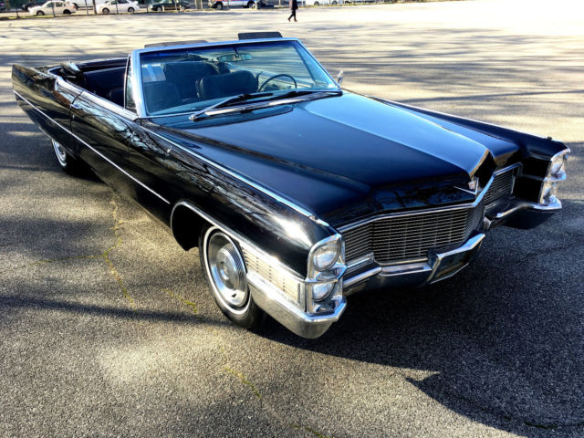 1965 Cadillac DeVille Convertible * NO RESERVE * Triple Black * ProtectO - photo 12