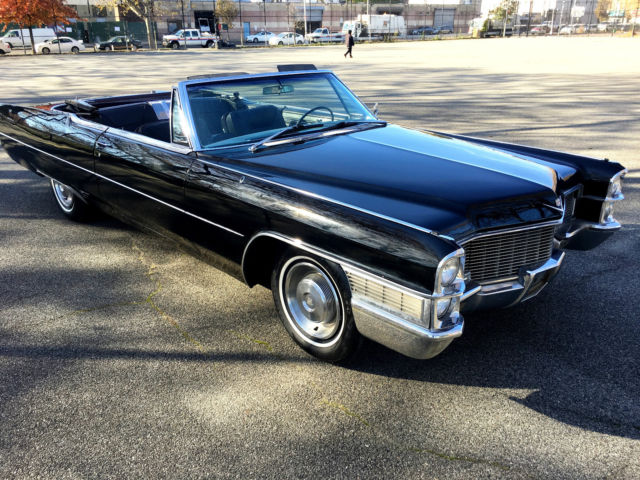 1965 Cadillac DeVille Convertible * NO RESERVE * Triple Black * ProtectO - photo 13