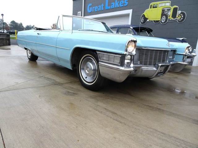 1965 Cadillac DeVille Convertible Special Ordered Paint Color NO RESERVE 1965 Cadillac DeVille