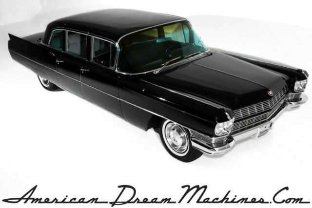 1965 Cadillac Fleetwood Ominous Black Limo Automatic 1965 Cadillac Fleetwood Ominous Black Limo