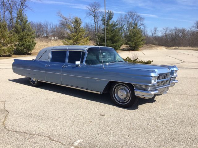 1965 Cadillac Fleetwood Seventy-Five Sedan 55,431 Miles Limousine Rare 75 1965 Cadillac Fleetwood Sedan