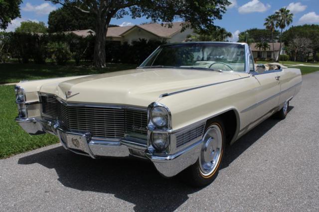 1965 Cadillac Series 62 Convertible "Time Capsule Survivor, 27,734 Actual Miles! 1965 Cadillac DeVille