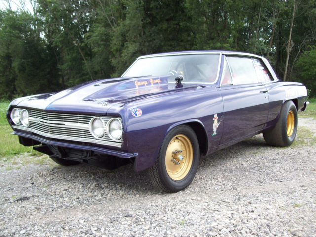 1965 Chevelle DRAG RACE NOSTALGIA GASSER PRO ST W/TITLE CUSTOM FAST NO RESERVE ! 1965 Chevrolet Chevelle