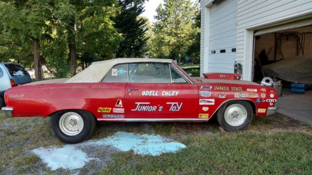 1965 Chevelle SS Convertible Gasser Nostalgia Vintage drag car 1965 Chevrolet Other