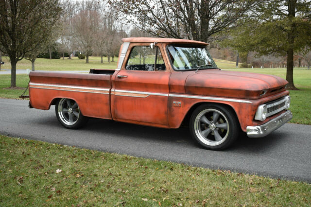 1965 Chevrolet 'Big Window' C-10 Pickup, "Faux Patina", NEW 454, 700R4 (video) 1965 Chevrolet C-10 PICKUP, BIG BLOCK