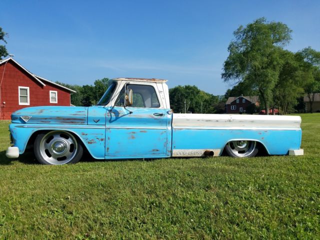 1965 chevrolet C10 Gmc Bagged Fuel Injected LS 5.3 Rat Rod Custom Barn Find 1965 Chevrolet C-10