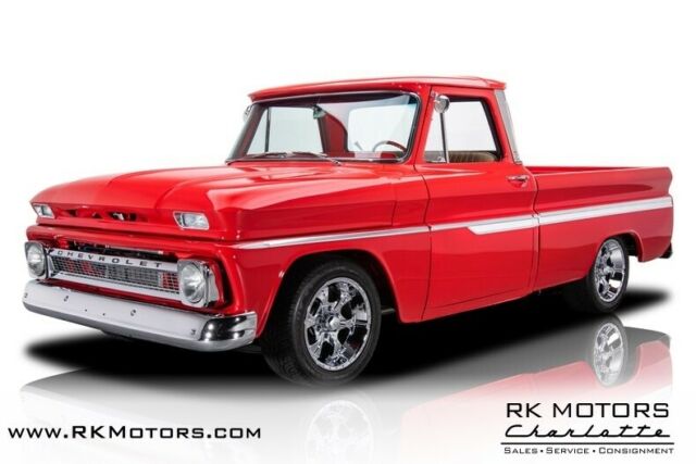 1965 Chevrolet C10 Pickup Truck Viper Red Truck 350 V8 3 Speed Automatic 1965 Chevrolet C-10 Pickup Truck