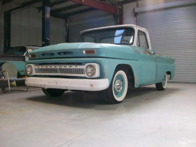 1965 CHEVROLET C10 SHORT WHEELBASE FLEETSIDE ALL ORIGINAL PICKUP 1965 Chevrolet C-10 Short Wheelbase Fleetside