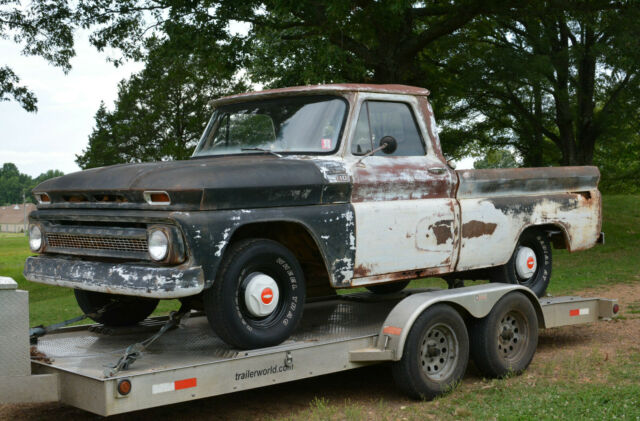 1965 CHEVROLET C10 SWB FLEETSIDE PICKUP TRUCK PROJECT 1965 Chevrolet C-10 SWB FLEETSIDE PICKUP TRUCK