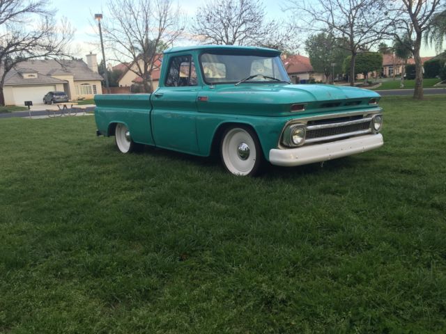 1965 Chevrolet C-10 patina, short bed, shop truck - photo 10