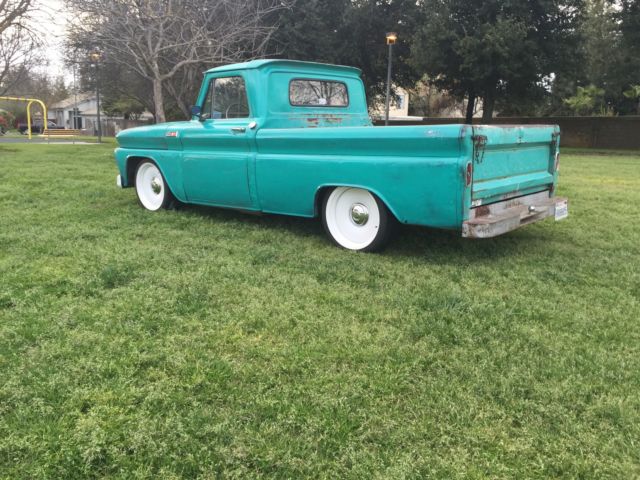 1965 Chevrolet C-10 patina, short bed, shop truck - photo 11