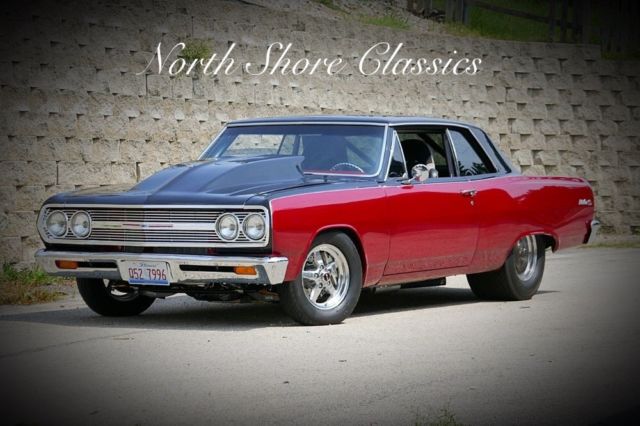 1965 Chevrolet Chevelle, Black/Red Pearl with 50 Miles available now! 1965 Chevrolet Chevelle -MALIBU-468 BIG BLOCK PRO STREET/ 660HP-SHOW QUALI