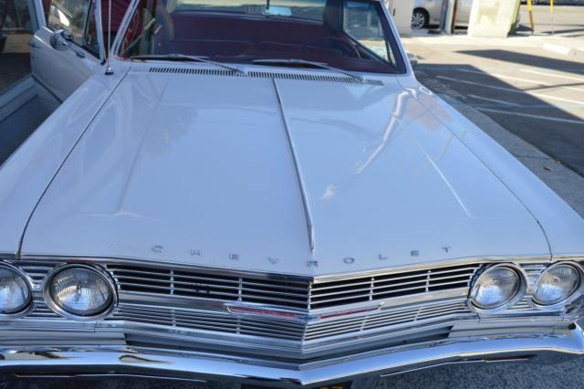 1965 Chevrolet Chevelle Barn Find White On Red Coupe Documented - photo 13