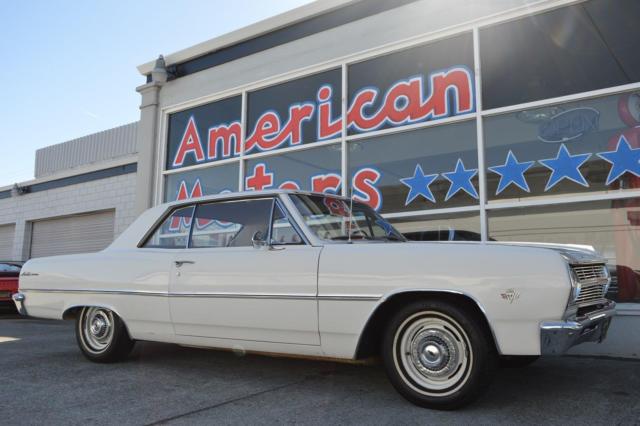 1965 Chevrolet Chevelle Barn Find White On Red Coupe Documented - photo 3