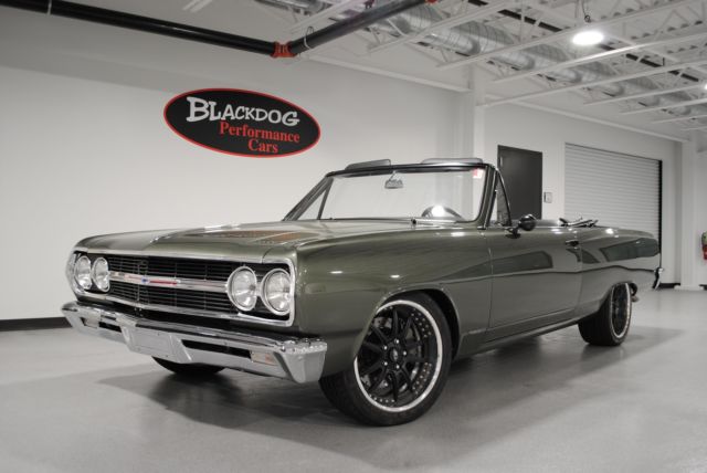 1965 Chevrolet Chevelle SS 4,859 Miles Deep Forest Green Convertible LS3 V8 Auto 1965 Chevrolet Chevelle SS