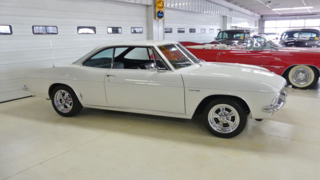 1965 Chevrolet Corvair Corsa Turbo 28156 Miles Ermine White 2 Door Hard Top 164c 1965 Chevrolet Corvair Corsa Turbo