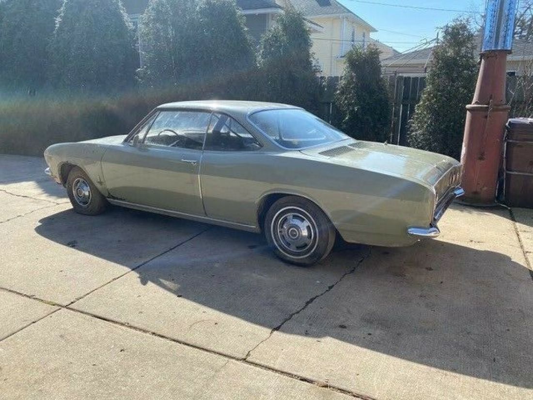 1965 Chevrolet Corvair. stored over 40 years, original color Evening Orchid 1965 Chevrolet Corvair Monza