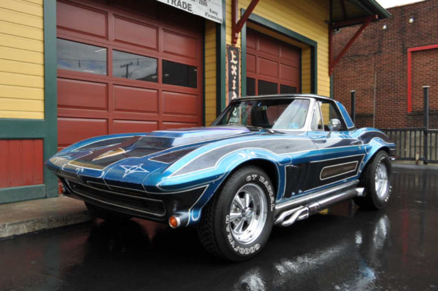 1965 Chevrolet Corvette 1 of 1 ealry 70's Custom Corvette Convertible - photo 6