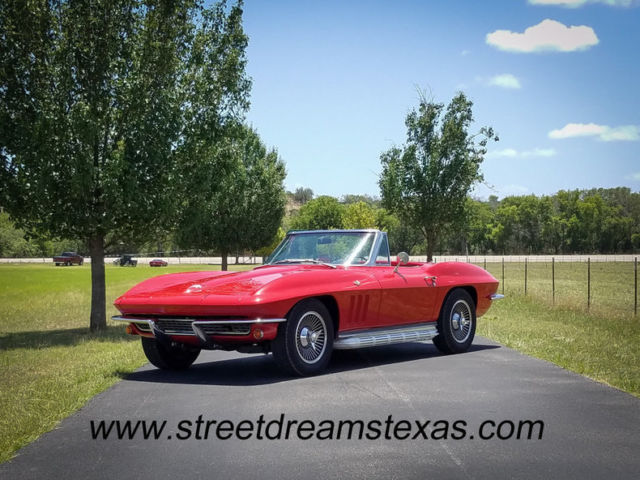 1965 Chevrolet Corvette 65 roadster #s matching 327 365 hp side pipes 4 sp 65950 1965 Chevrolet Corvette 65 roadster #s matching 327 365 hp side pipes 4 sp