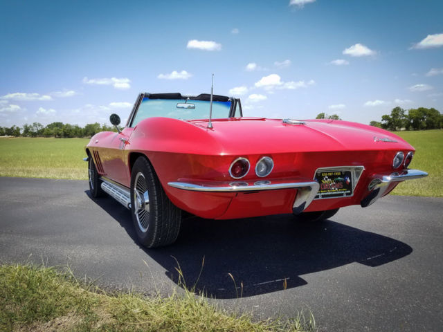 1965 Chevrolet Corvette 65 roadster #s matching 327 365 hp side pipes 4 sp - photo 6
