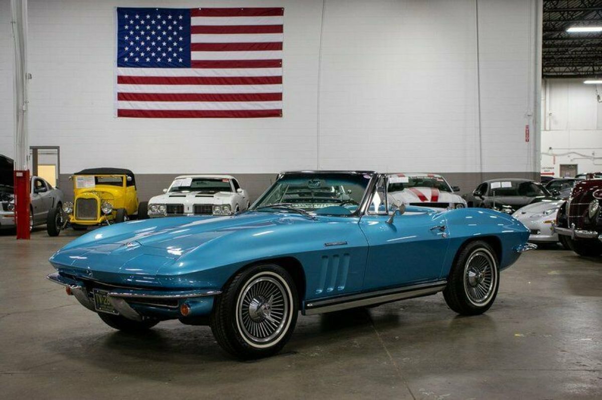 1965 Chevrolet Corvette 88572 Miles Blue 327 Manual 1965 Chevrolet Corvette