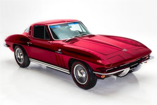 1965 Chevrolet Corvette Candy Brandywine Manual Coupe 1965 Chevrolet Corvette Candy Brandywine