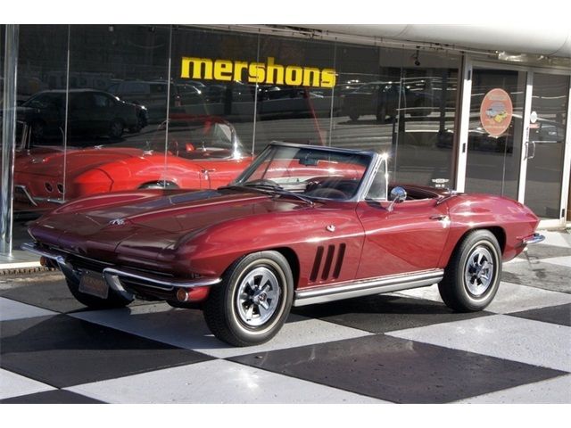 1965 Chevrolet Corvette Convertible - Matching Numbers 327/300hp, Maroon/Maroon! 1965 Chevrolet Corvette