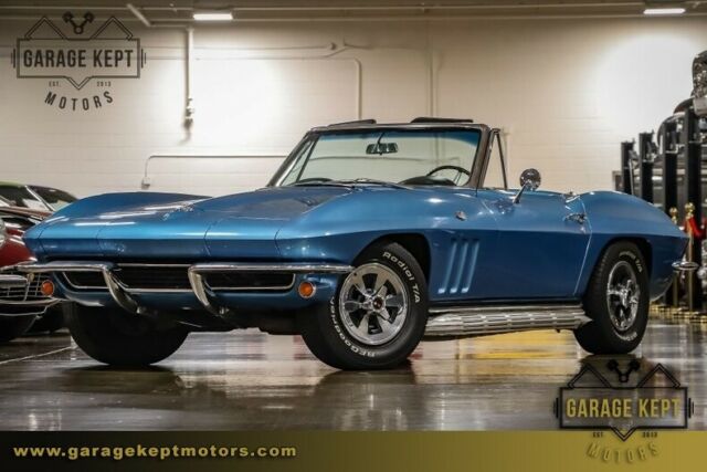 1965 Chevrolet Corvette Convertible Nassau Blue Convertible 327ci/350hp V8 67902 1965 Chevrolet Corvette Convertible