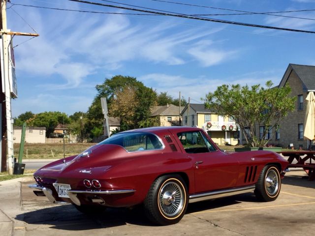 1965 Chevrolet Corvette Coupe L76 327/365 HP 4 SPD 1965 Chevrolet Corvette