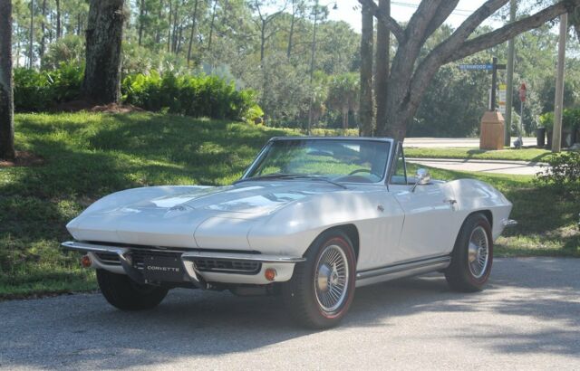 1965 Chevrolet Corvette Frame Off Restoration 327 V8 4 Speed White Convertible 1965 Chevrolet Corvette Frame Off Restoration 327 V8 4 Speed