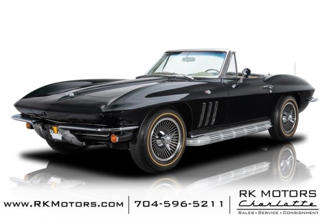 1965 Chevrolet Corvette Glen Green Convertible 327/365hp L76 V8 4 Speed Manual 1965 Chevrolet Corvette --