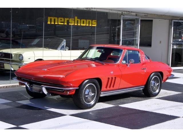 1965 Chevrolet Corvette - Matching Numbers 327/365hp, Original Red on Red Car 1965 Chevrolet Corvette