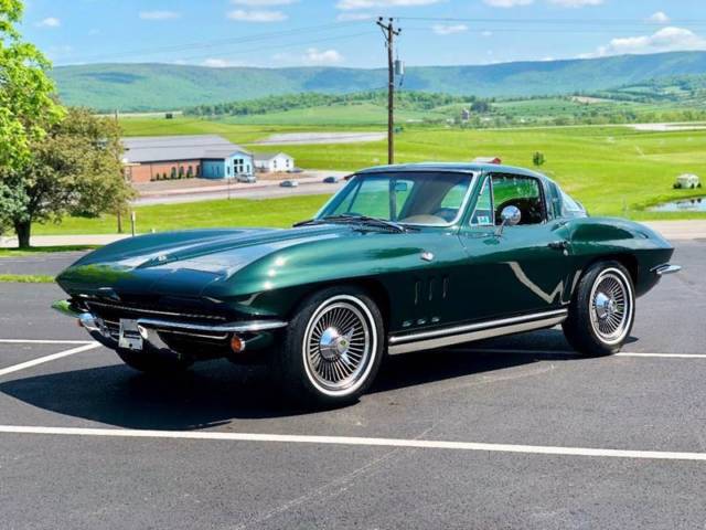 1965 Chevrolet Corvette Rare*Green/Saddle*#Match300hpFactA/C*ProtectOPlate 1965 Chevrolet Corvette Rare*Green/Saddle*#Match300hpFactA/C*ProtectOPlate