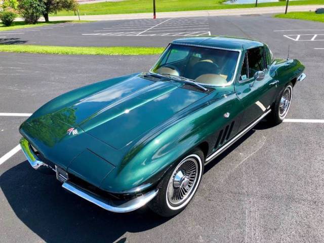 1965 Chevrolet Corvette Rare*Green/Saddle*#Match300hpFactA/C*ProtectOPlate - photo 2