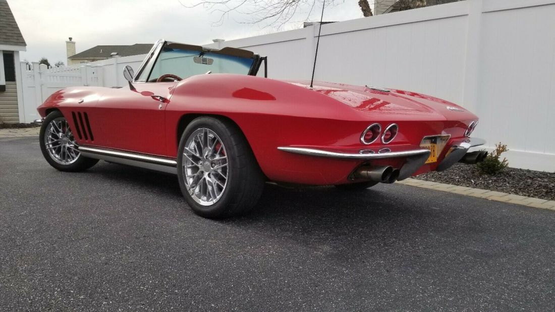 1965 Chevrolet Corvette resto mod supercharged cammed LS3 1965 Chevrolet Corvette