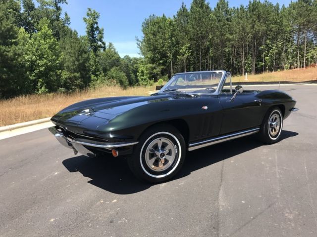 1965 Chevrolet Corvette Stingray Convertible #'s Match 4-Spd Both Tops Restored 1965 Chevrolet Corvette
